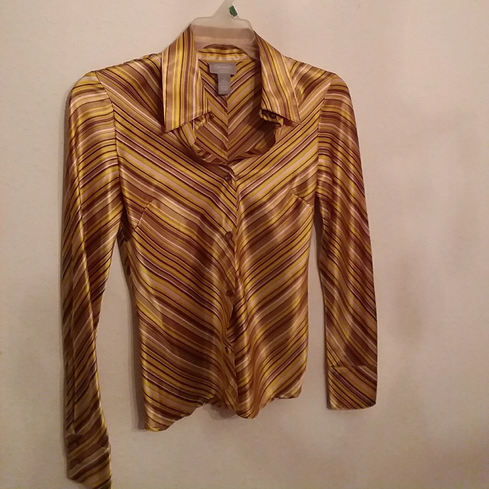 Polyester Long Sleeve Shirt Size Small